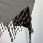 Bershka Lonely Roads Desert Graphic Fringe T-Shirt Women's Medium Photo 5