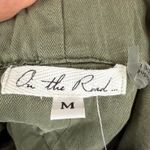 On The Road NWT Distressed Joggers Olive Green Casual Pants Comfy Size M Photo 1