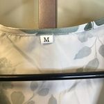 SheIn  Floral Print Dress Sz. Med. Cut Out Smocked Waist Layered Mini Dress NWOT Photo 7