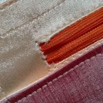 Embroidered Silk Pink Wallet Photo 6