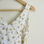 Princess Polly  Nellie Floral Mini Dress size 2 White / Yellow Photo 3
