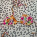 Target  Bikini Top Floral Yellow Photo 0