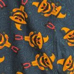 LuLaRoe Halloween Scarecrow Pumpkin Printed Leggings - One Size Photo 1