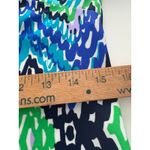 Jude Connally Lexi Dress Women XS Blue Green Ocean Waves Jude Cloth Beach Photo 9