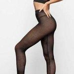 SKIMS Perforated Open Knit Seamless Leggings in Steel Gray Photo 0