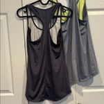 Champion  Women's Yellow and Black Tank Tops Photo 5