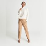 Reiss Eve Pull On Jogger Pants In Camel US 10 Photo 8