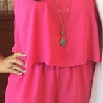 Bright Pink Romper Photo 0