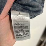 Banana Republic  Women’s Denim Chambray Ruffle Sleeveless Crop Top Size S Photo 3