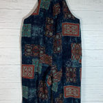 Himosyber Patchwork Jumpsuit Loose Floral Print Bohemian Wide Leg Overall 2XL Multiple Size XXL Photo 8