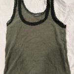 John Galt Grey Lace  Tank Photo 0