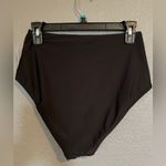 Old Navy NWT  High Waisted Bikini Swim Bottoms Size M Black Photo 9