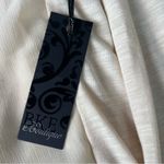 BKE  Cream Embroidered Blouse Photo 4