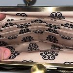 Jessica Simpson Convertible Crossbody Clutch Purse Bag Vegan Gathered Snakeskin Photo 9