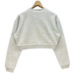 Rare Vintage Levi’s Original Logo Crop Sweatshirt Gray 90s Retro Streetwear Lg Photo 2