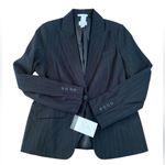 Emma James  Striped Womens Blazer Jacket Size 12 Photo 0