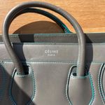 CELINE  Nano Luggage Tote Leather Handbag Made in Italy Photo 3