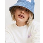 Lee NWT X H&M Denim Bucket Hat XS/S Photo 0