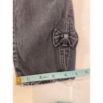 Levi's Levi’s 721 High Rise Skinny Ankle Charcoal Denim Jeans Ankle Bows Sz 29 Cotton Photo 15