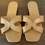 Journee Collection Taleesa Slide Sandal, Women's Size 9.5 M Tan Photo 0