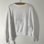 Disney 's Aristocats J'Adore Paris Juniors' Cropped Embroidered Pullover NWT L Photo 6