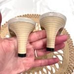 Gucci Ivory Leather Slide Sandals Horse Bit Metal Detail Women 9B Photo 9