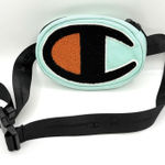 Champion  Prime Waist Pack Crossbody Bag Big C Logo Light Mint Green Letterman Photo 0
