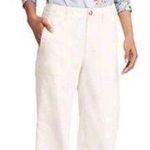 Lauren Ralph Lauren LRL women's flip pocket thin cropped trouser pants 35x25 Size 12 Photo 0