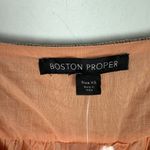 Boston Proper NWOT Embellished Beaded Swing Dress Sleeveless Orange Size XS NEW Photo 6