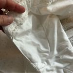 LuLus Sweetest Angel Ivory Eyelet Embroidered Tie Photo 12