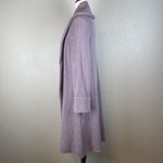 Soft Surroundings  Telluride Topper Long Cardigan Size Large Purple Wool Mohair Photo 2