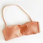 PINK - Victoria's Secret New Victoria’s Secret PINK Women’s Bikini Top Bandeau Ribbed Size Large NWT Photo 0