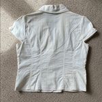 MOTTO White Blazer with Notched Lapels Size L Photo 3