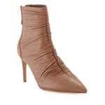 Alexandre Birman Suzana Ruched Leather Booties MSRP: $675 Photo 0