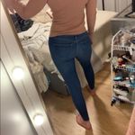 Topshop  moto Leigh blue skinny distressed jeans! Photo 10