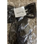 NWT~We Wore What ~ Hair Bow Clip ~ Black ~ 14.5” Long Photo 3
