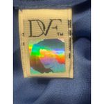 Diane Von Furstenberg   Silk‎ Chiffon Blue Mini Dress – Size 10 Photo 5