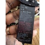 Topshop Size 4 Uk 8  Floral Print Dress Wedding Party New Year Open Back Summer Photo 9