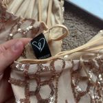 Windsor  Dress Gold Sequin Bodycon Mini Photo 2