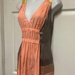 Rebecca Taylor  Colorblock Dot Print Silk Maxi Dress Photo 2