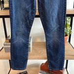 MOTHER Denim Mother High Waisted Looker In Teaming Up Wash Skinny Ankle Jeans, 25 Photo 5