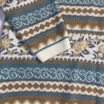 Vintage 80’s Cricket Lane Fair Isle sweater size large Photo 1