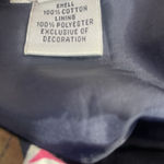 Talbots Vintage Talbot Skirt Floral Pleated A-Line Lined Size 12 100% Cotton Photo 7