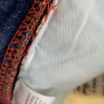 J.Crew  9" VINTAGE STRAIGHT DISTRESSED  RAW ANKLE BLUE WASH JEANS 25 Photo 14