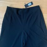 NWT LE GALI Crochet Lace Trim Cropped Wide Leg Lyle Pants Size Small Boho Hippie Black Photo 3