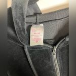 No Boundaries LOVE Y2K Velour Black Full Zip Crop Hoodie Women’s Sz XXL Vintage EUC Photo 1