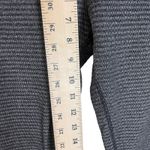 Kyodon Women's Size Small Striped Black Grey Thermal Leggings Photo 8