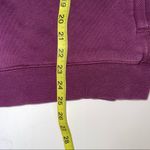 Duluth Trading Purple Zip Pocket Heavyweight Crew Neck Sweatshirt Photo 7