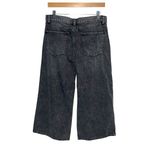 REWASH  Junior Denim Cropped Wide Leg‎ Jeans Vintage Black Size 7/28 Photo 3