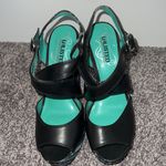 Unlisted Striped Wedge Heels Photo 1